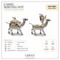 German Silver-Camel Serving Pot
